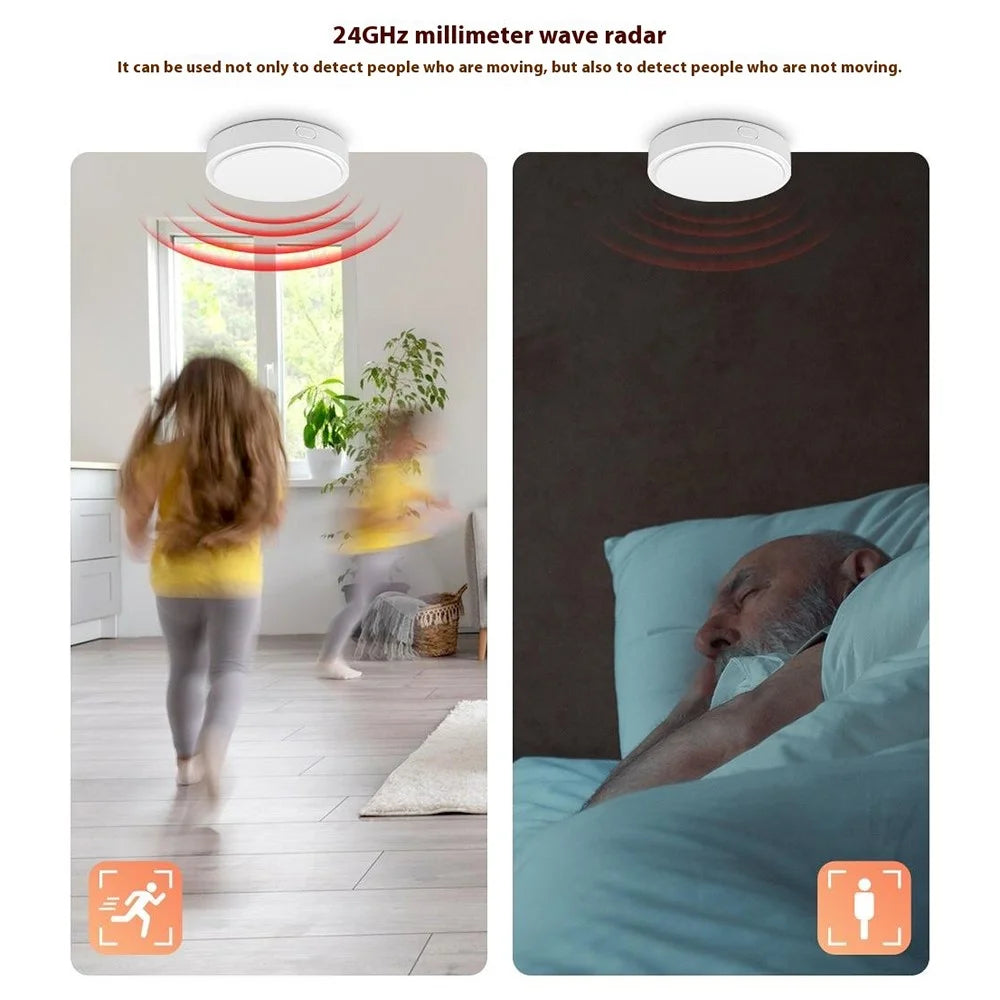 HE20 Smart WiFi Human Body Sensor 24GHz Millimeter Wave Radar Detection APP Timer Remote Control - 4
