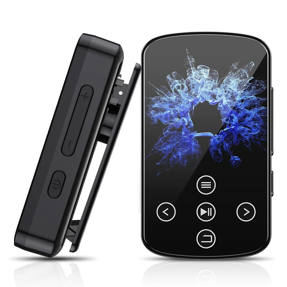 T8 1.54 Inch Touch Screen MP4 Player Bluetooth-Compatible FM Radio E-Book Reader with Back Clip (Without TF Card) - 1