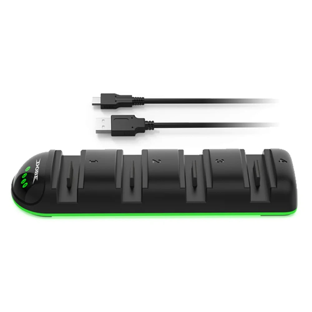 DOBE TNS-31114 For Nintendo Switch 2 Joy-Con Charging Dock 4 in 1 Portable Charger with LED Indicator - 1