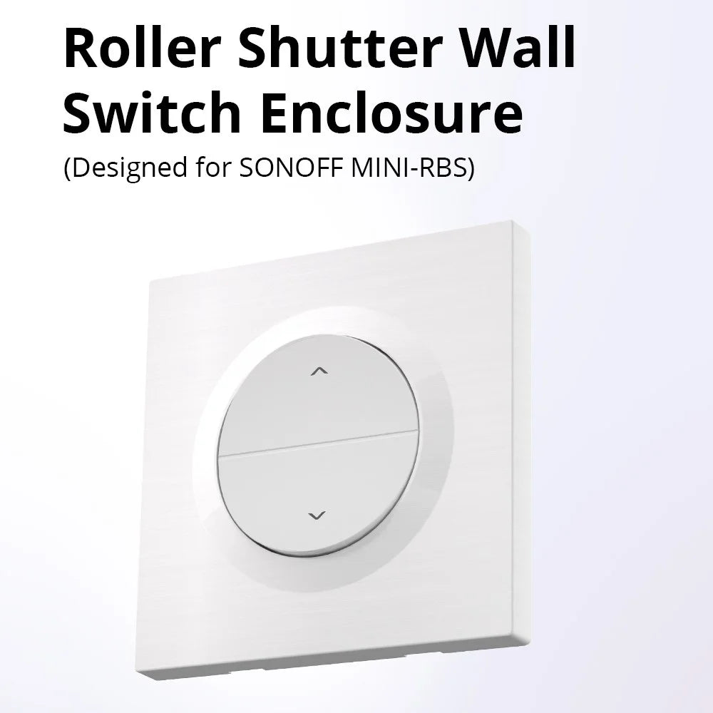 SONOFF ERBS For Sonoff MINI-RBS  /  MINI-ZBRBS Smart Curtain Roller Shutter Wall Switch Module Enclosure - 5