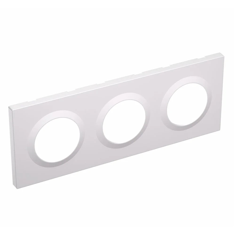 SONOFF EF3G 3-Gang Wall Switch Frame Plastic Junction Box Module Enclosure, 228x86mm - 1