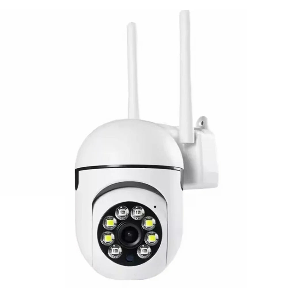 V380 WiFi PTZ Security Camera Night Vision Two Way Audio CMOS Sensor Monitor Camera - EU Plug  /  White - 1
