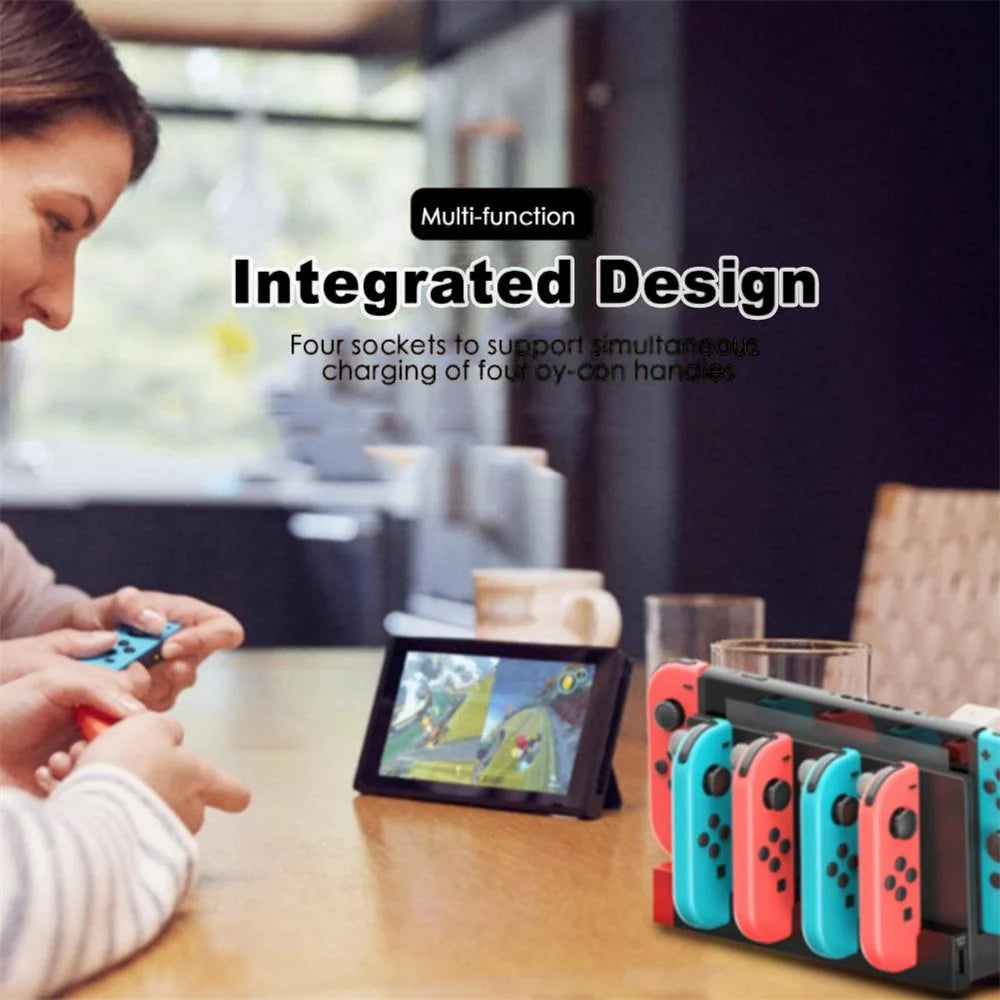 IPEGA PG-SW071 Console Holder Charging Stand Base with LED Indicator for Nintendo Switch Joy-Con - 6