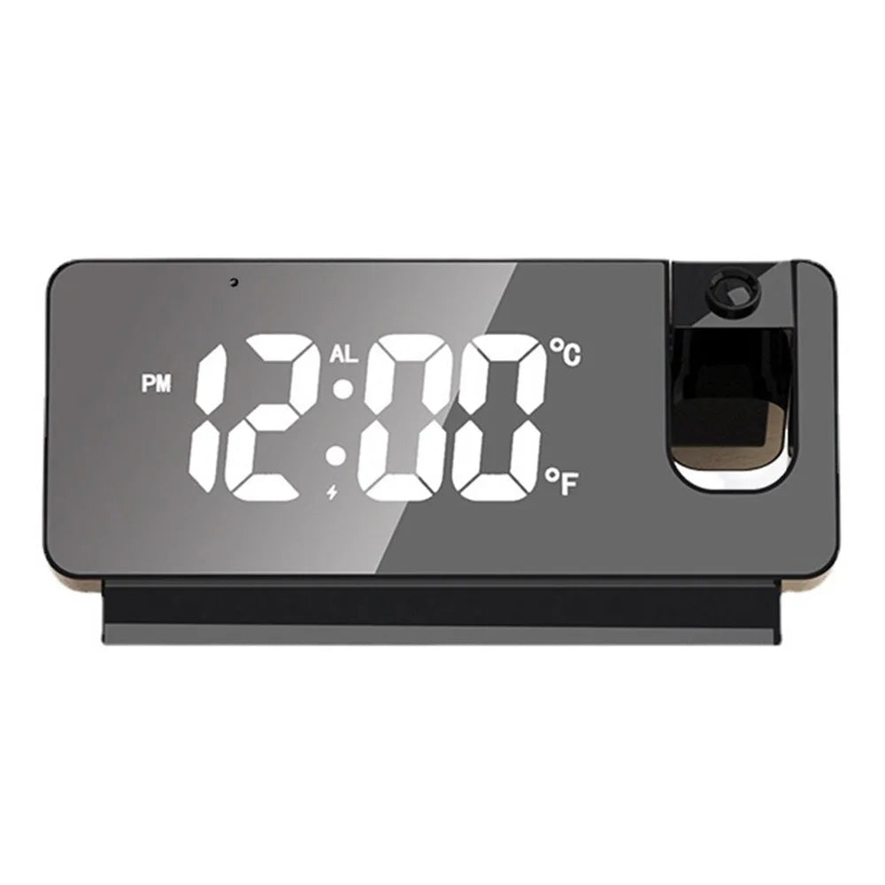 Projection Alarm Clock WiFi Camera for Bedroom Living Room HD 1080P Home Security Wireless Camera - 2