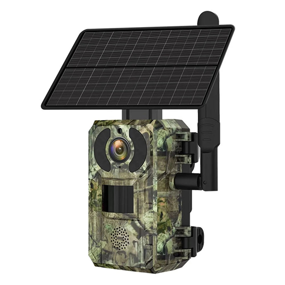 H10 4MP Solar Panel PIR Motion Detection Hunting Trail Camera 4G / EU Version - 1