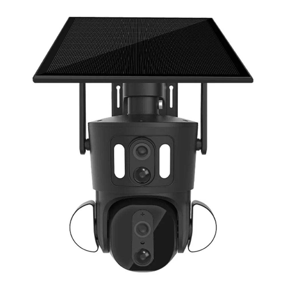Q32 HD 2K+4MP Dual Lens Security Camera EU Version 4G Network Solar Monitor - 6