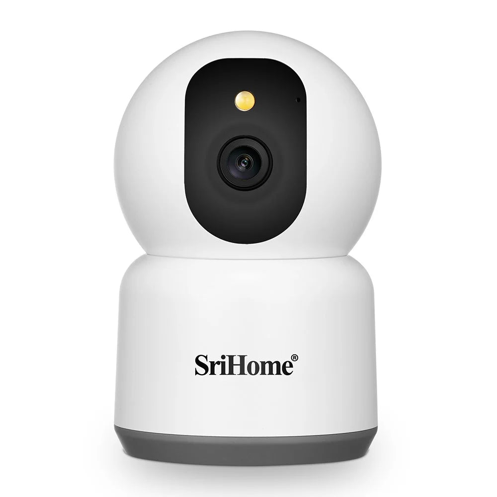 SRIHOME SH038 2.4G / 5G Dual Band 5.0MP 2-Way Audio WiFi IP Camera Night Vision Baby Monitor - US Plug - 7