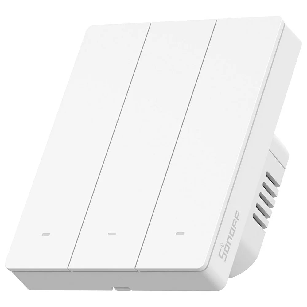 SONOFF Switchman M5-3C-80W Smart Wall Light Switch 3 Gang for Apple Home, Alexa, Google Home (M5 Matter) - 1