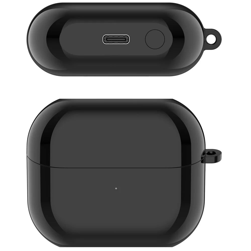 For Samsung Galaxy Buds3 R530 Charging Case with Cable Support Wireless Charging - Black - 7