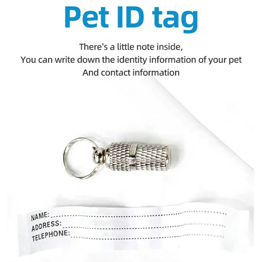 For AirTag Tracker Pet Collar Silicone Case Reflective Adjustable Nylon Cat Collar with Bell and ID Tag - Pink - 2