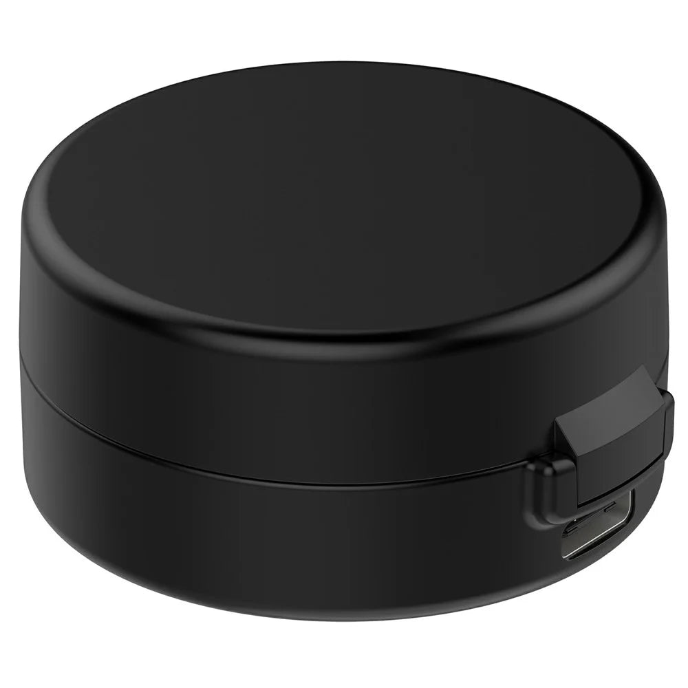 XY-153 For Oura Ring 4 (Size 4) Wireless Charging Case with USB Cable Smart Ring Portable Charger - Black - 2
