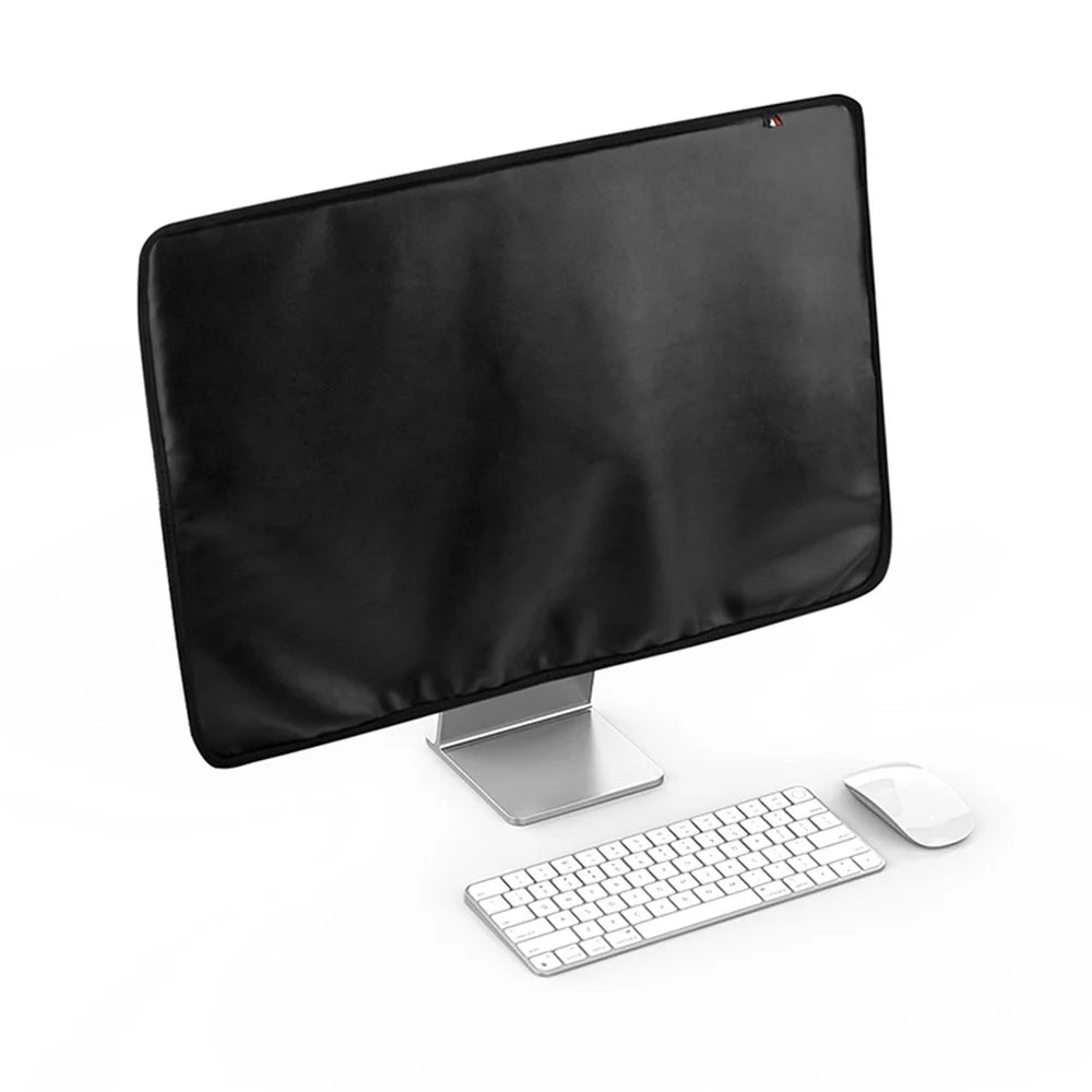 Dust-Proof Cover Computer Monitor Dust Cover Protector for Apple iMac 24inch LCD Screen - Black - 2