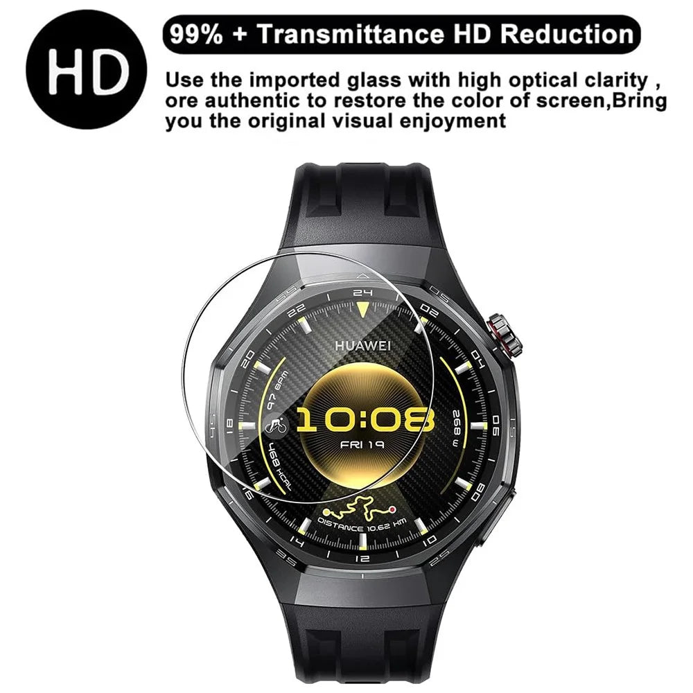 3Pcs For Huawei Watch GT 6 Pro 46mm TPU Watch Screen Protector Anti Scratch HD Clear Hydrogel Film - 3