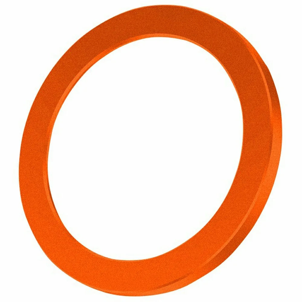 PC Matte Finish Bezel for Nothing CMF Watch 3 Pro Replacement Watch Bezel - Orange - 3