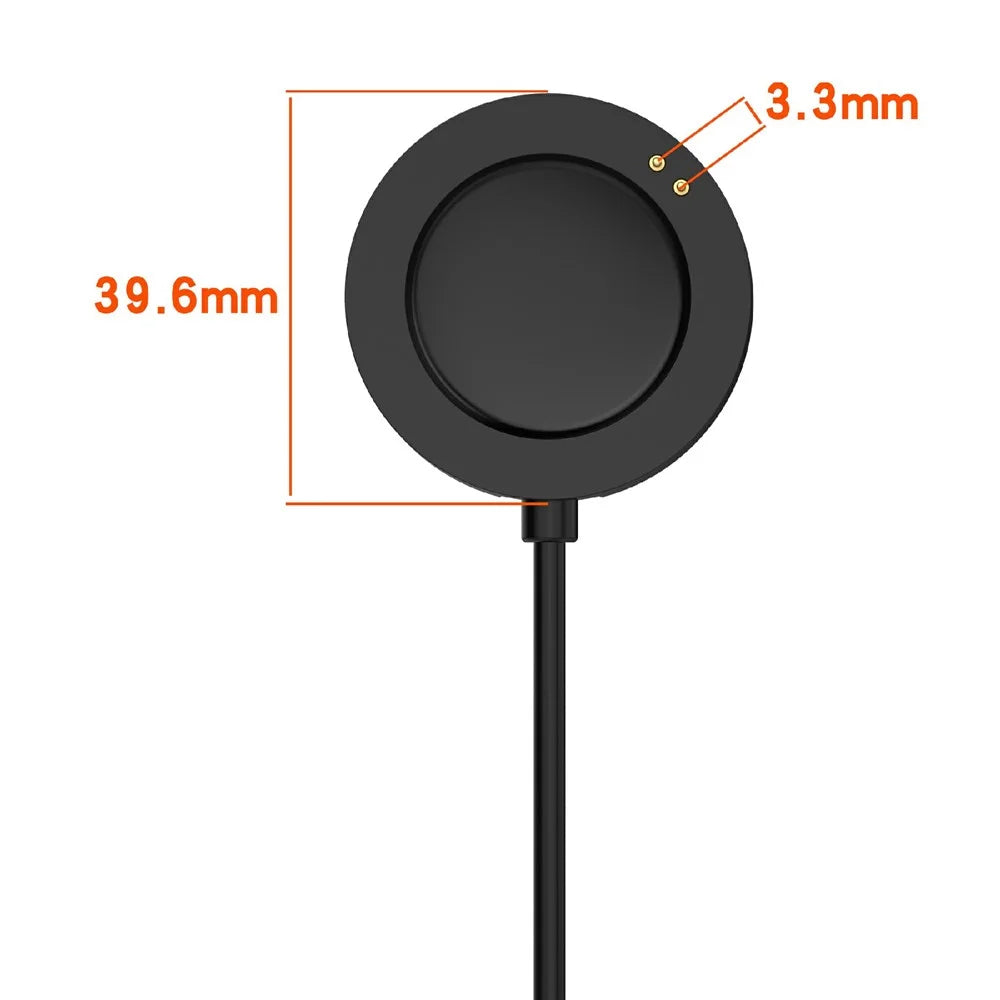 For Xiaomi Watch 5 USB Charging Cable Magnetic Watch Charger Dock - Black - 6