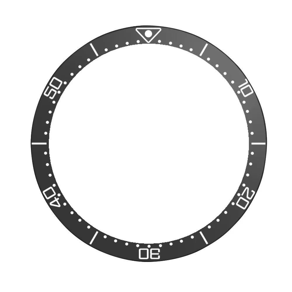 For Garmin Fenix 8 51mm / Tactix 8 51mm Watch Bezel Scale Design Stainless Steel Protective Ring - Black  /  White - 2