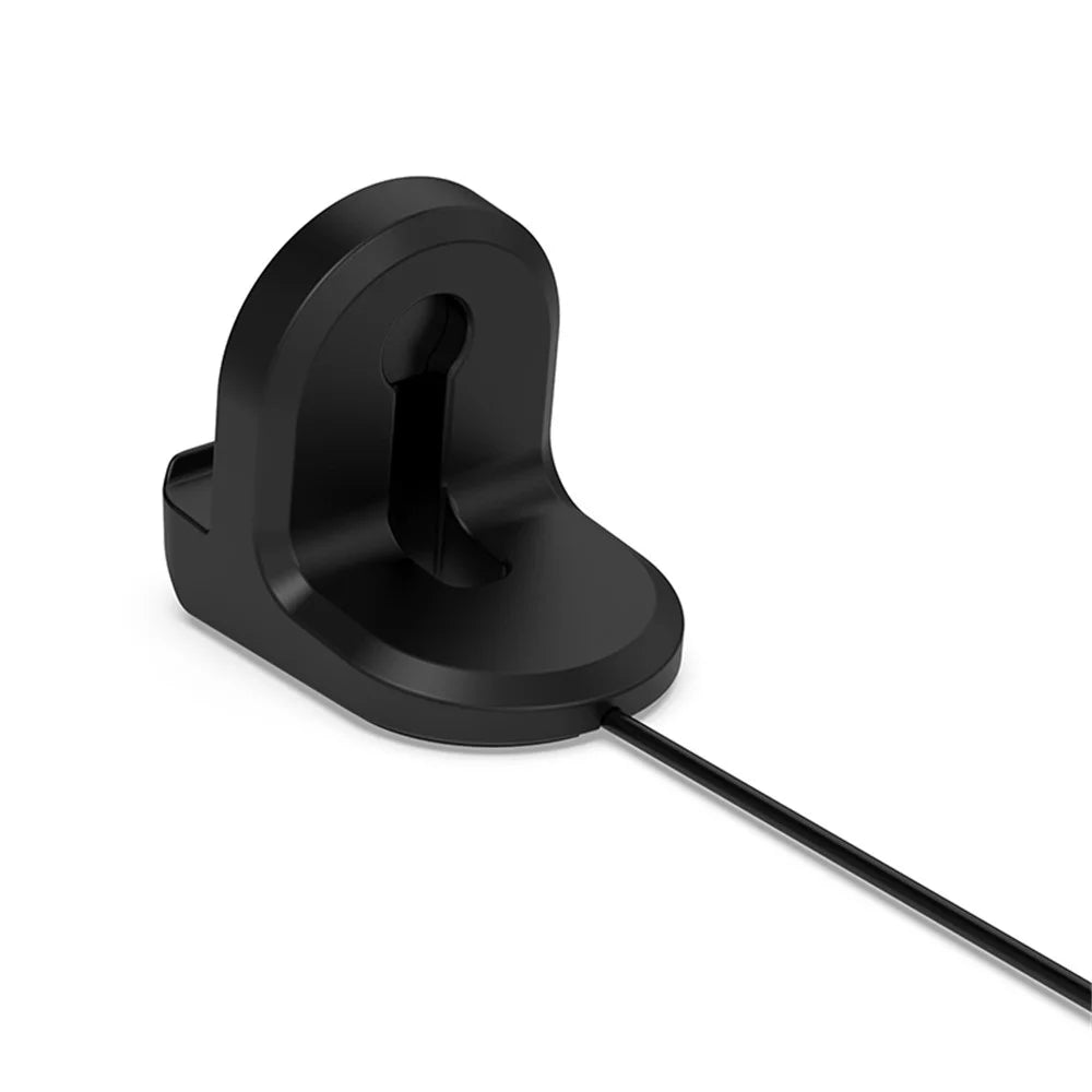 Universal Silicone Charging Stand for Huami GTR3 / GTR2 / T-Rex 2 Smart Watch Charger Holder Non-Slip Base Charger Dock Station without Cable - Black - 1