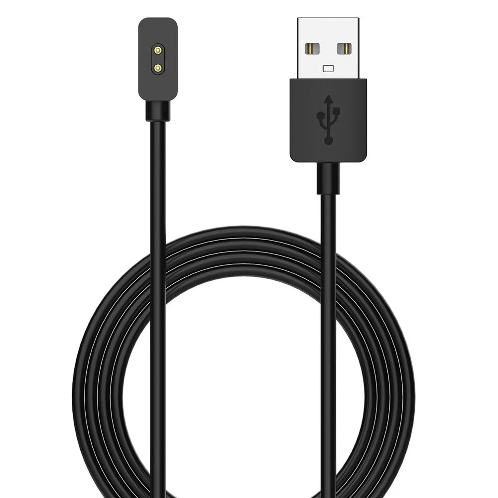 For Xiaomi Smart Band 9 Pro / 9 NFC / 9 / 8 / Redmi Watch 4 / Redmi Band 2 , 60cm Charging Cord Portable Smart Watch Charging Cable - Black - 6
