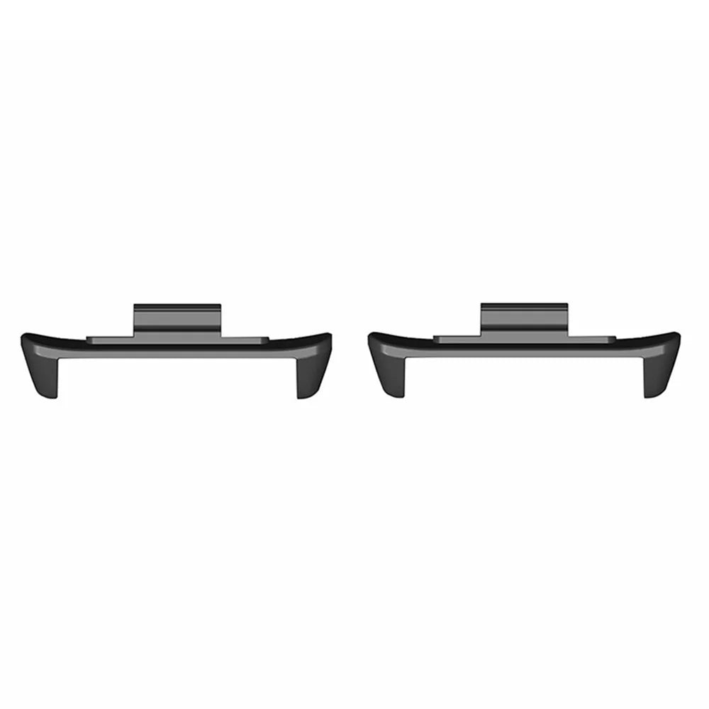 1 Pair for Xiaomi Redmi Watch 4 Metal Watch Strap Connector 22mm Adapter Accessory - Black - 1