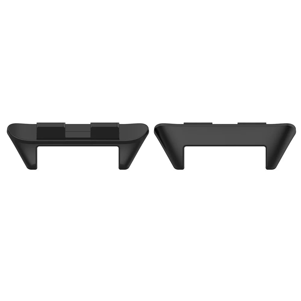 1 Pair For Honor Band 9 Stainless Steel Wrist Strap Connector Watch Band Adapter - Black - 2