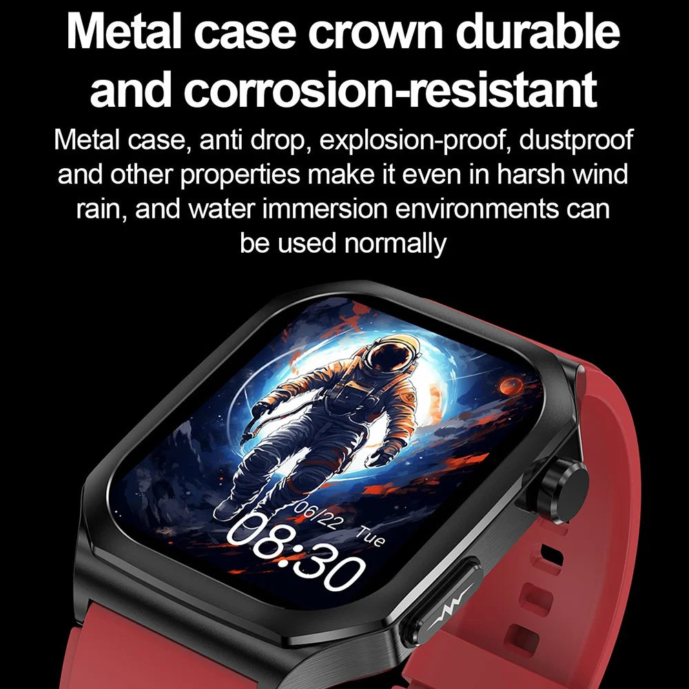 ET280 ECG Smart Watch Monitoring Blood Oxygen SOS Bracelet Wrist Band with Silicone Strap - Black - 3