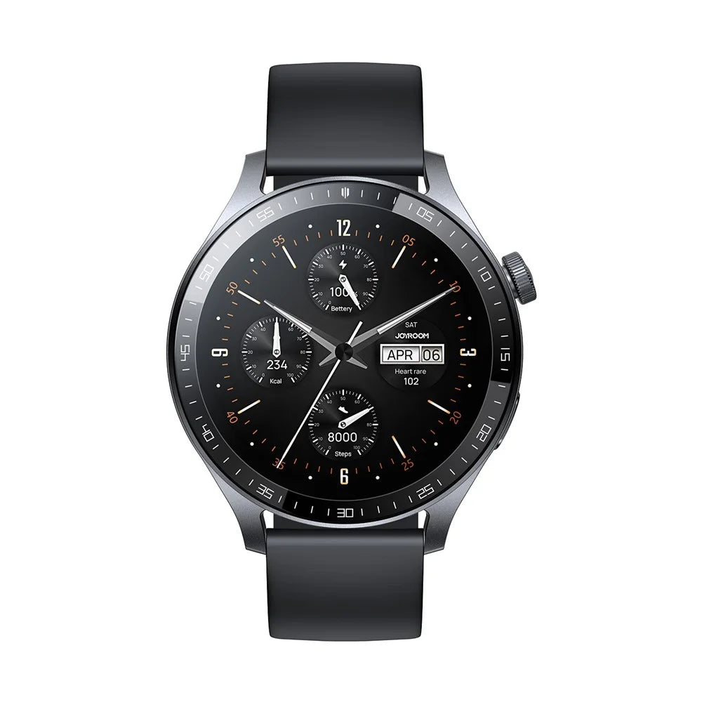 JOYROOM JR-FC2 Pro Smart Watch 1.46-inch Screen Bluetooth-compatible Call Health Data Monitor Watch - Tarnish - 4