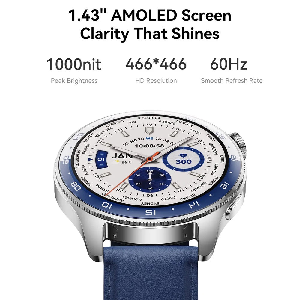 JOYROOM JR-FC3 1.43 Inch AMOLED Screen Smartwatch Bluetooth-Compatible Calling IP68 Waterproof - 3