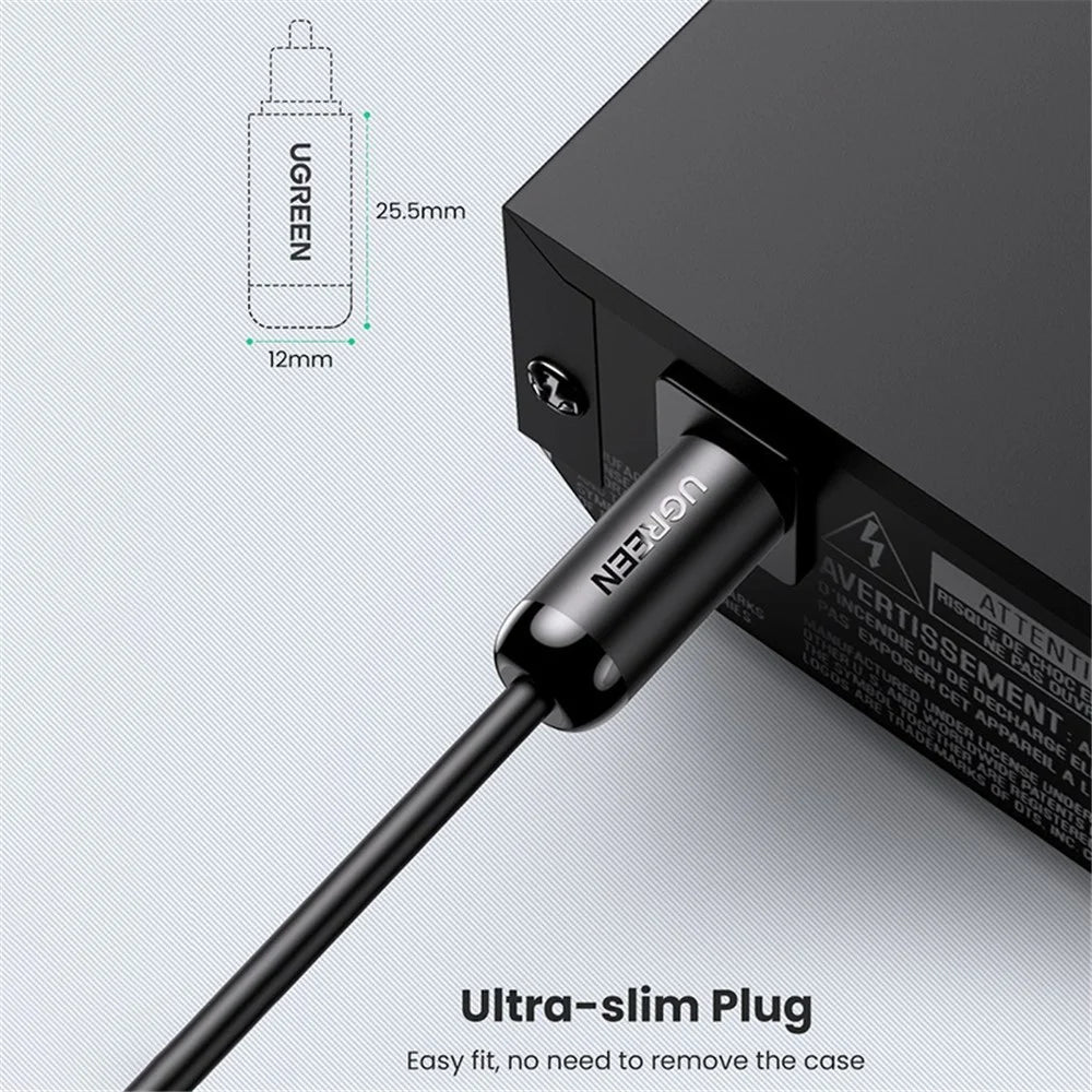 UGREEN 1m Toslink Digital Fiber Optical Audio Cable for Xbox 360 Soundbar Speaker Amplifier - 6