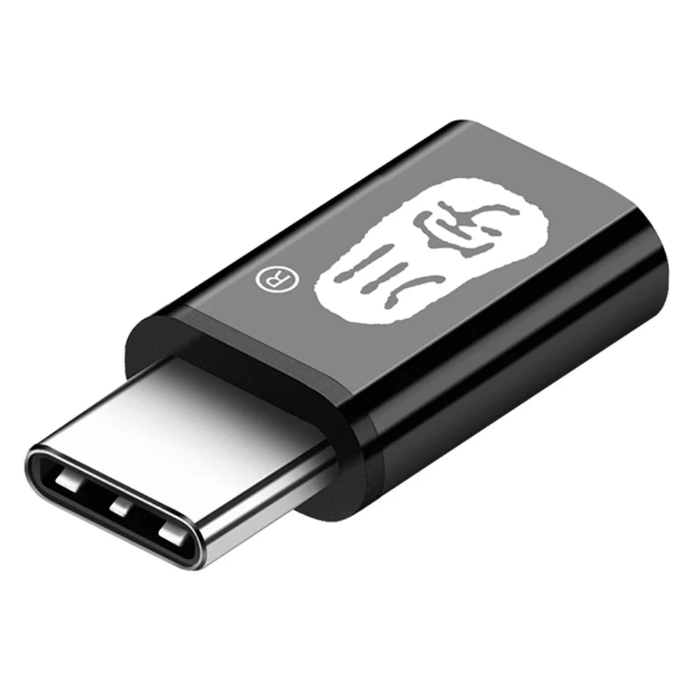KAWAU L209 Mini Size Micro USB to Type C Adapter Laptop Computer Convert Connector - 1