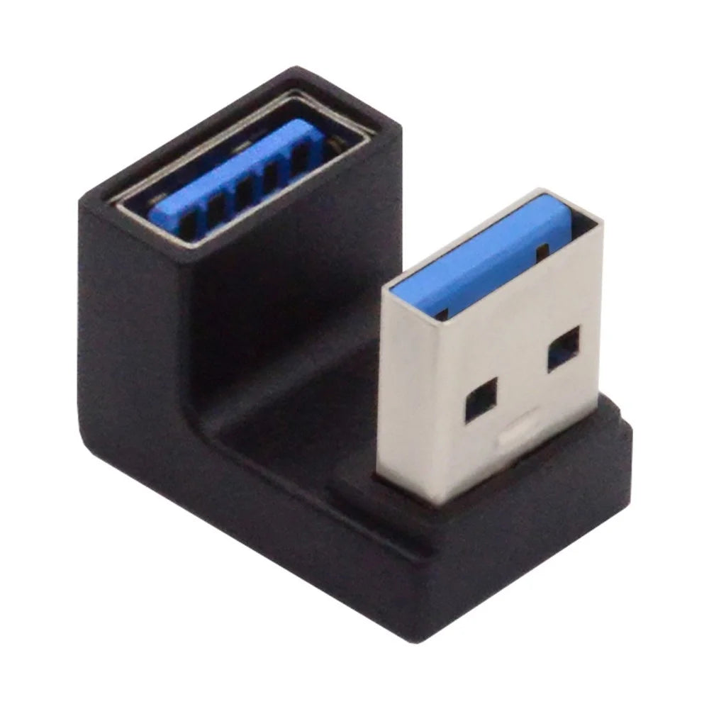 U3-018-OS 10Gbps USB3.0 Male to Female Extension Power Data Transfer Adapter U Shape Connector - 7