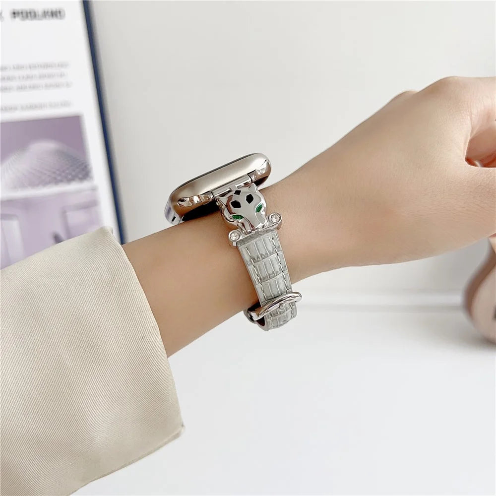For Apple Watch Ultra 3 2 1 49mm / Series 11 10 46mm / 9 8 7 45mm / SE3 SE2 SE 6 5 4 44mm / 3 2 1 42mm Watchband - Silver / Grey - 6