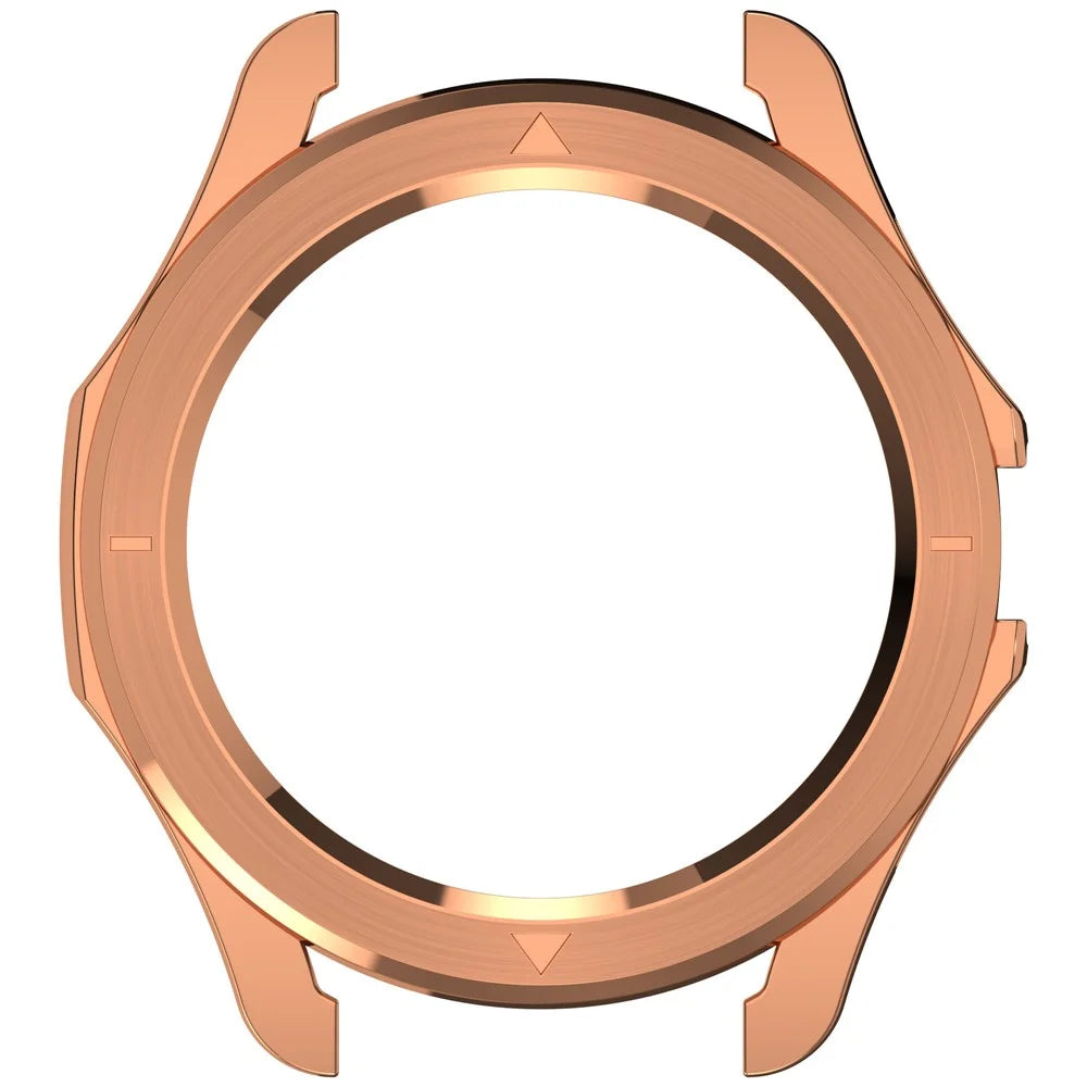 For Xiaomi Watch S4 Sport Watch Case Anti-Shock Hollow Hard PC Smart Watch Protective Cover - Rose Gold - 6