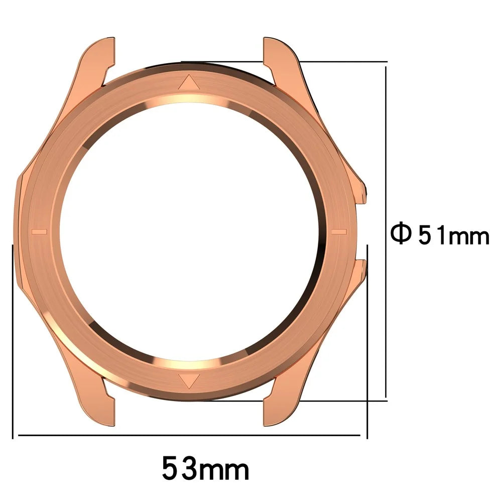 For Xiaomi Watch S4 Sport Watch Case Anti-Shock Hollow Hard PC Smart Watch Protective Cover - Rose Gold - 7