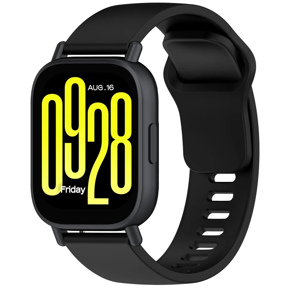For Xiaomi Redmi Watch 5 Active / Watch 5 Lite Replacement Strap Soft Silicone Watch Band - Black - 2