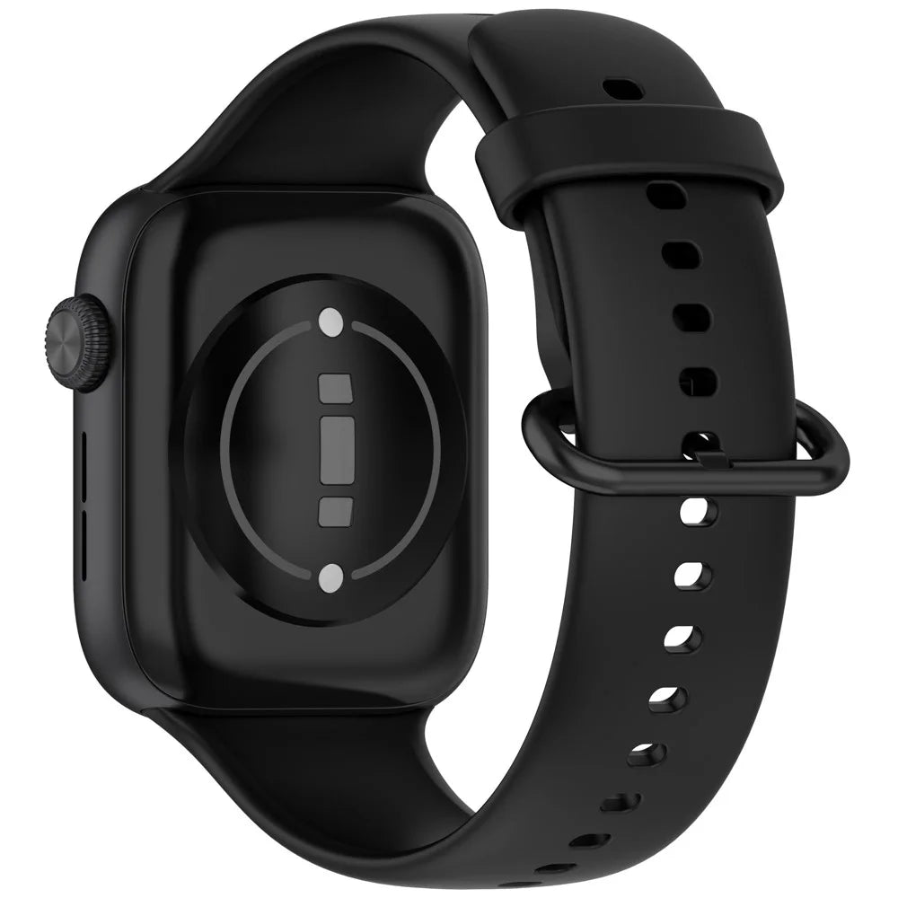 For Honor Watch 5 Silicone Band Adjustable Watch Strap Replacement Bracelet - Black - 1