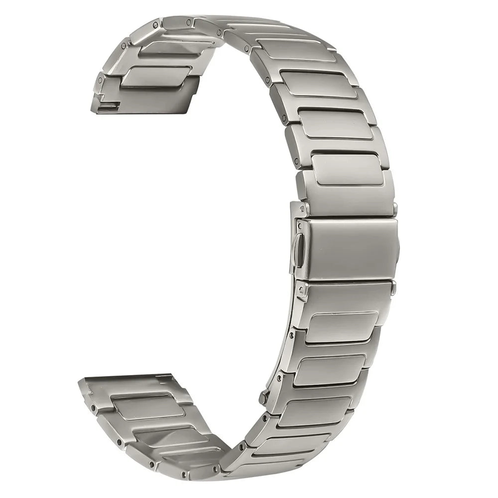 For Xiaomi Watch Color 2 Watch Band Adjustable Titanium Color Stainless Steel Metal Watch Strap - 1