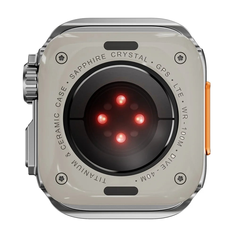 For Apple Watch Series 11 / 10 42mm Metal Case Watch Protective Cover - Grey - 2