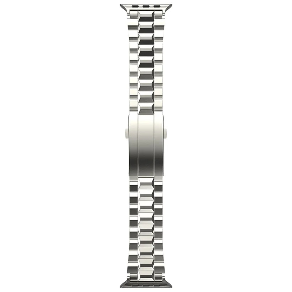 Wrist Band for Apple Watch Series 11 10 42mm / 9 8 7 41mm / SE3 SE2 SE 6 5 4 40mm / 3 2 1 38mm Titanium Alloy Replacement Watch Strap - Titanium - 3
