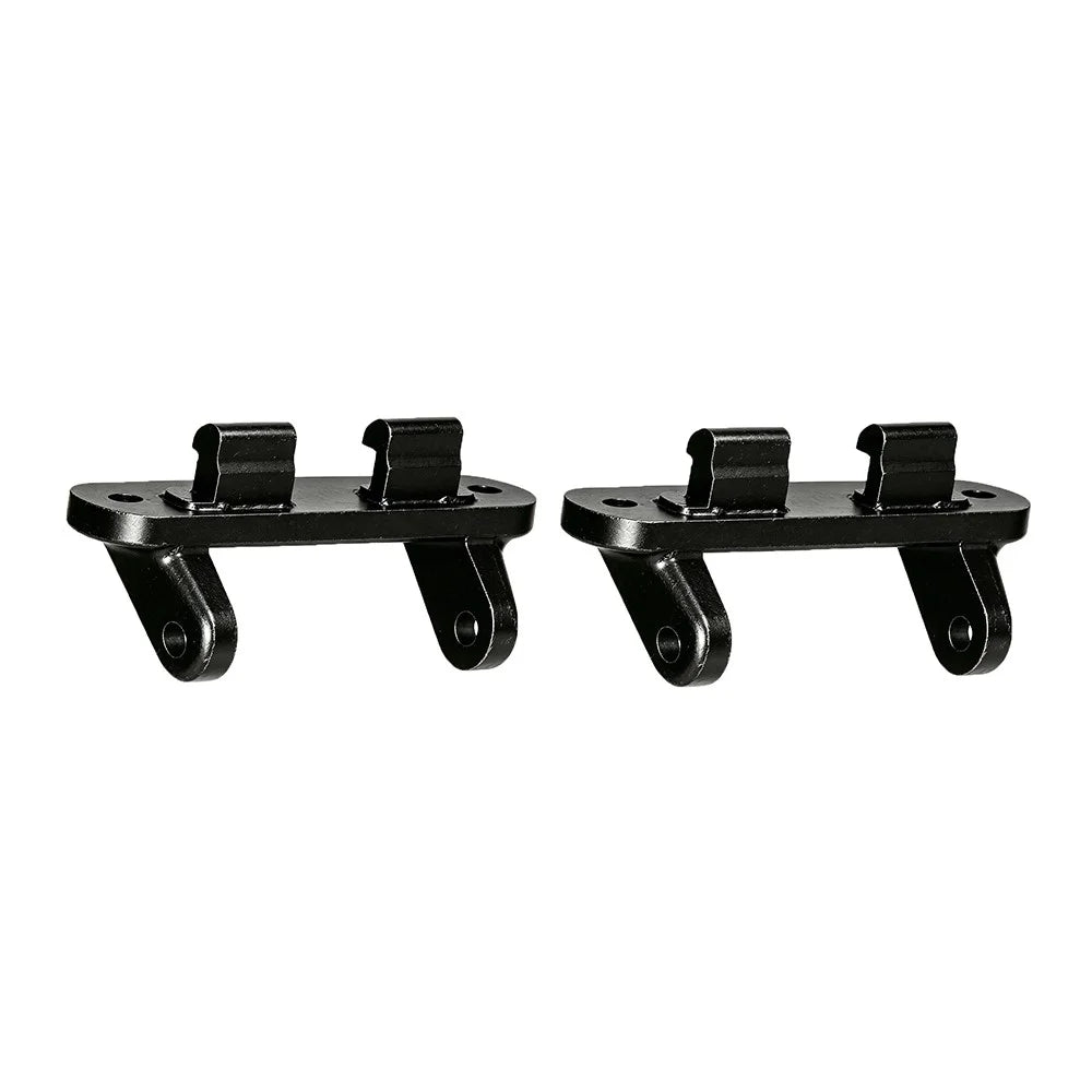 1 Pair For Huawei Band 11 / 11 Pro 12mm Watch Band Connector Quick Release Metal Adapter - Black - 1