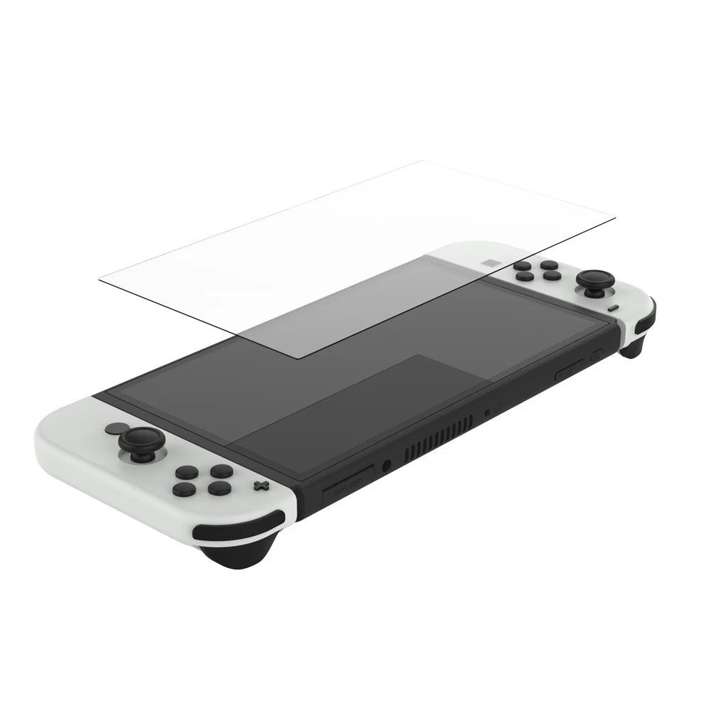 DOBE TNS-1156 2Pcs 9H Tempered Glass Screen Protector Anti-fingerprint Film for Nintendo Switch OLED - 4