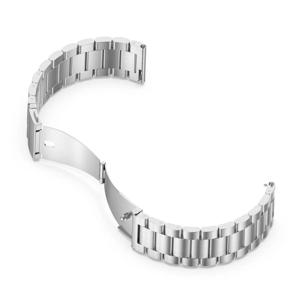 For Xiaomi Redmi Watch 3 / Mi Watch Lite 3 Metal Band 3 Beads Stainless Steel Watch Strap with Case and Tool - Silver - 6