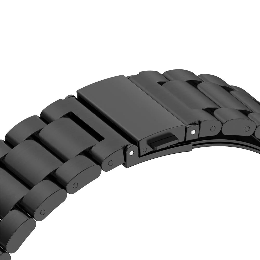 For Google Pixel Watch 4 41mm / Watch 3 41mm / Watch 2 / Watch Stainless Steel Watch Strap Integrate Replacement Watch Band - Black - 5