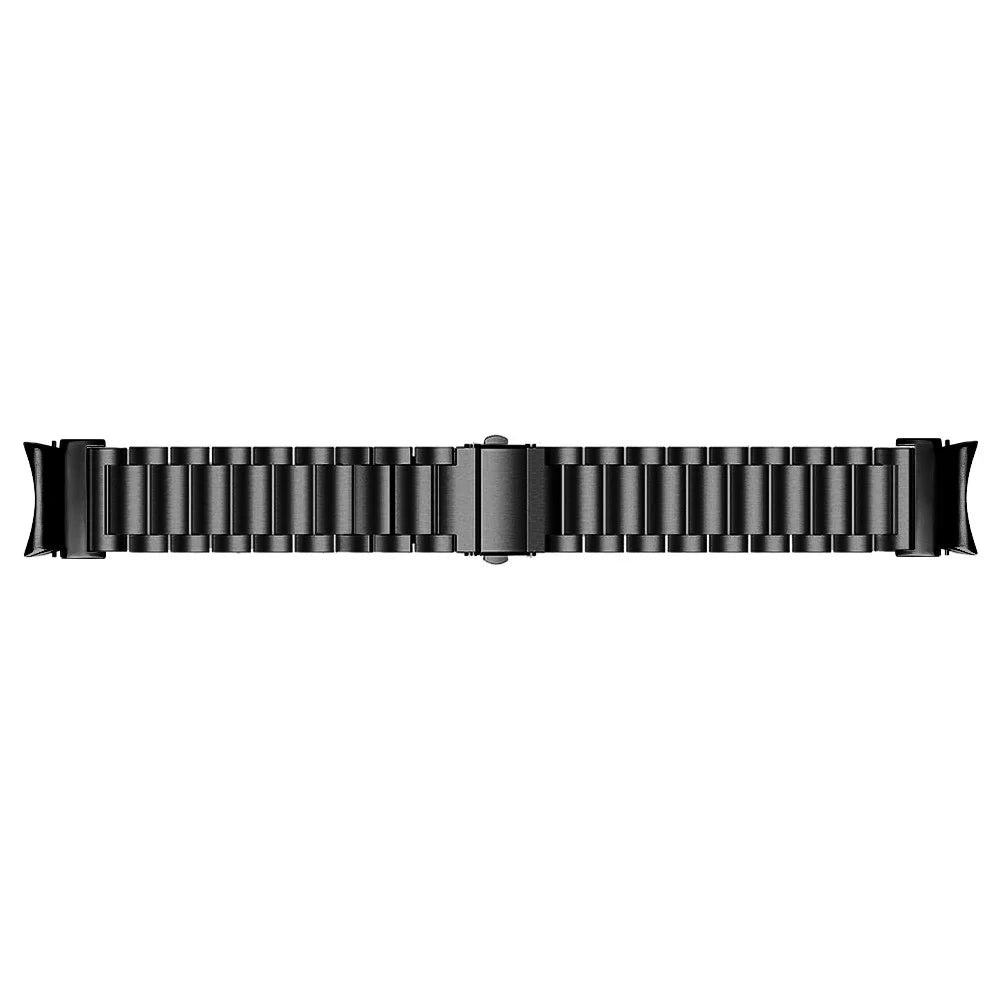 For Samsung Galaxy Watch6 / Watch6 Classic Stainless Steel Wrist Strap Quick Release Connector Metal Watch Band, Black - 4