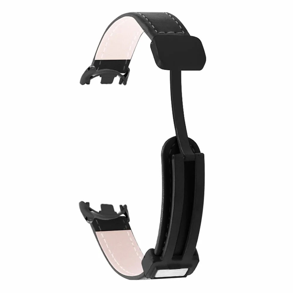 For Xiaomi Smart Band 9 NFC / 9 / 8 NFC / 8 Watch Band  Folding Buckle Sport Strap with Black Connector - Black - 4