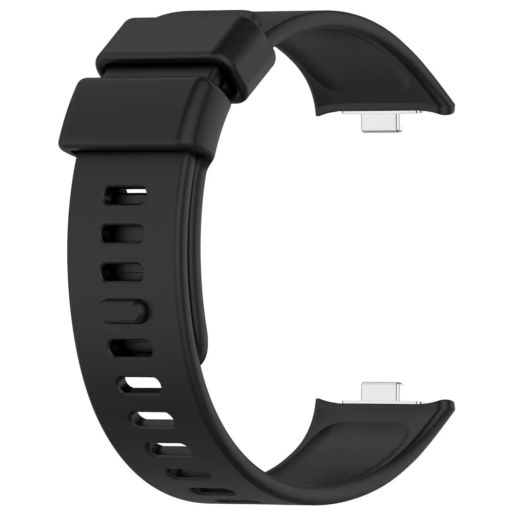 For Xiaomi Redmi Watch 4 / Smart Band 8 Pro Silicone Wrist Strap with Watch Case - Black - 2