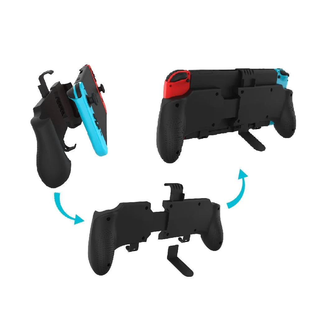 JYS JYS-NS183 2-in-1 Console Grip Holder Protective Case Retractable with Detachable Bracket for Nintendo Switch/Switch Lite - 3