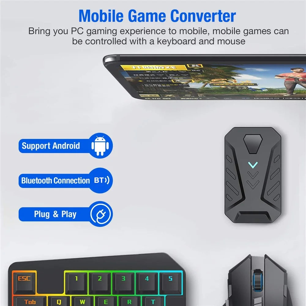 GAMWING Mix Pro+ PUGB Mobile Game Controller Keyboard and Mouse Converter - 3