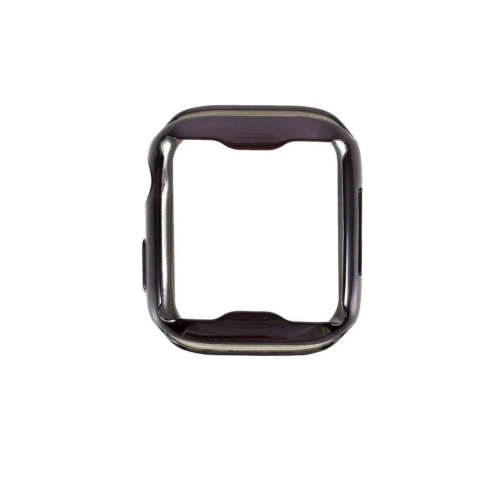 All-round Electroplating TPU Watch Cover Frame for Apple Watch Series SE3 / SE2 / SE1 /  6 / 5 / 4 40mm - Black - 4