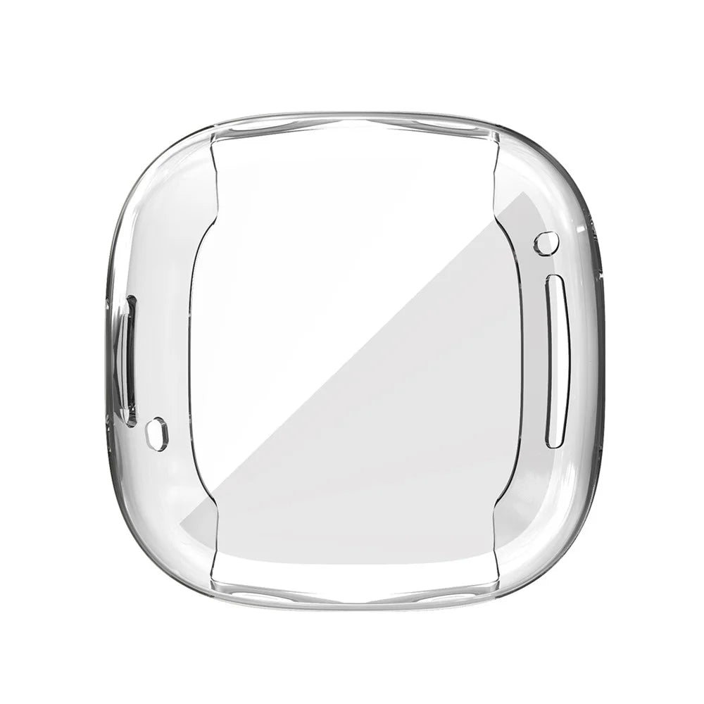 ENKAY HAT PRINCE Full-Protection TPU Watch Case for Fitbit Versa 3 / Fitbit Sense - Transparent - 4