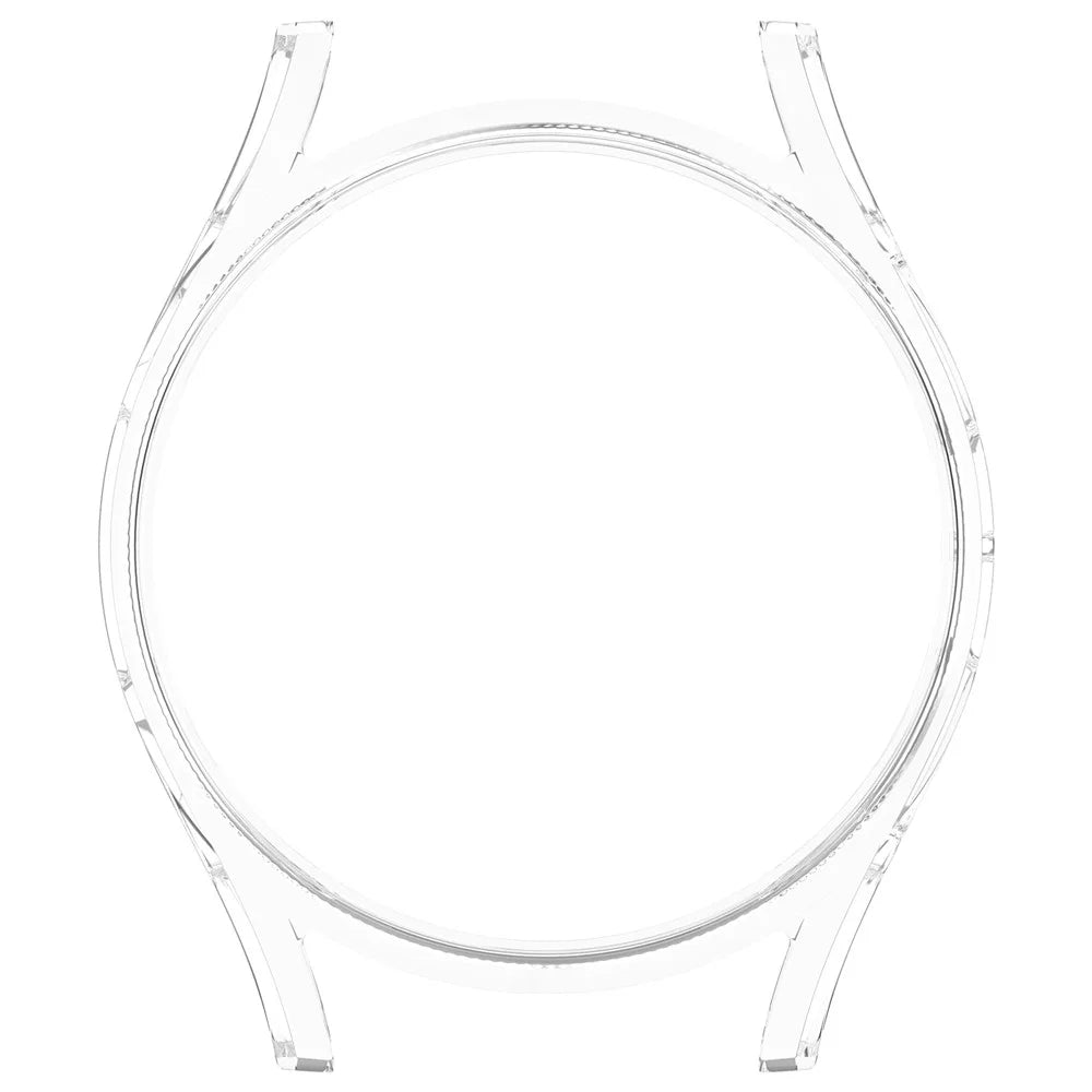 For Samsung Galaxy Watch7 40mm Clear Case Hollow-Out PC Watch Cover - Transparent - 6